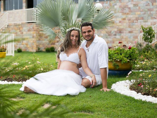 Gestante de Graziela e Saulo