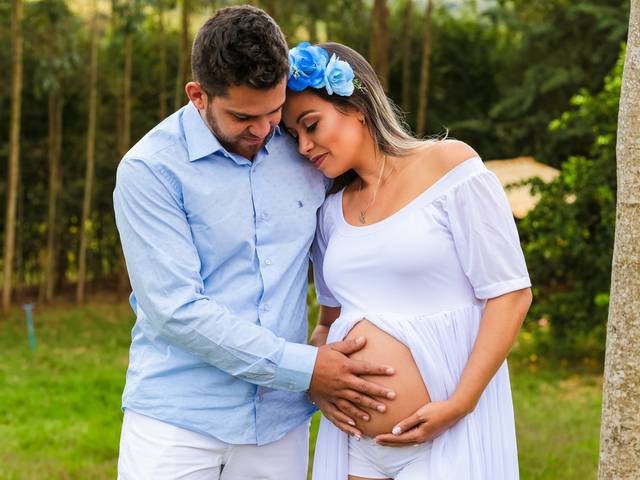 Gestante de Daiane e Guilherme