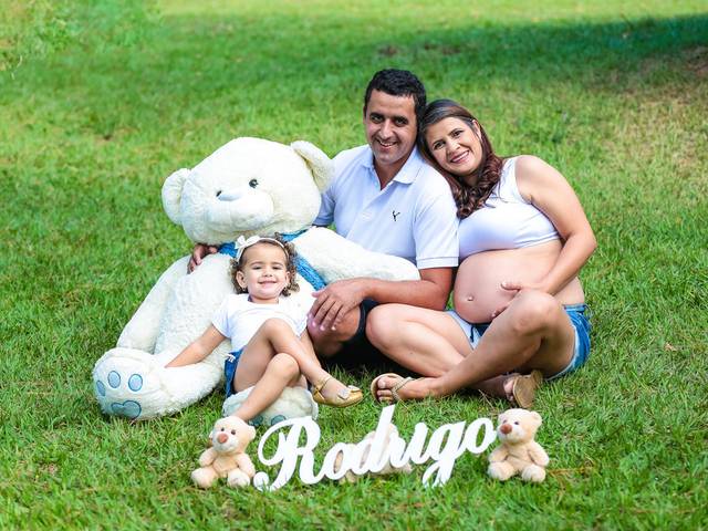 Gestante de Marilene e Robison