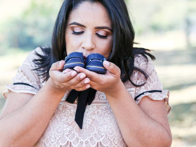 Gestante de Simone e Reni