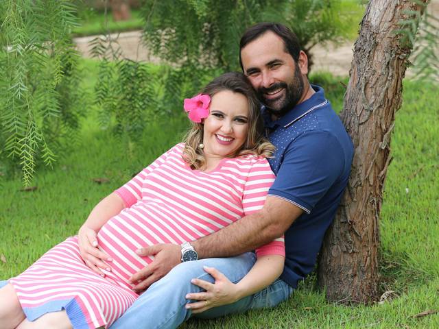 Gestante de Fernanda e Glenio