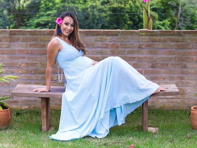 Gestante de Bia e César