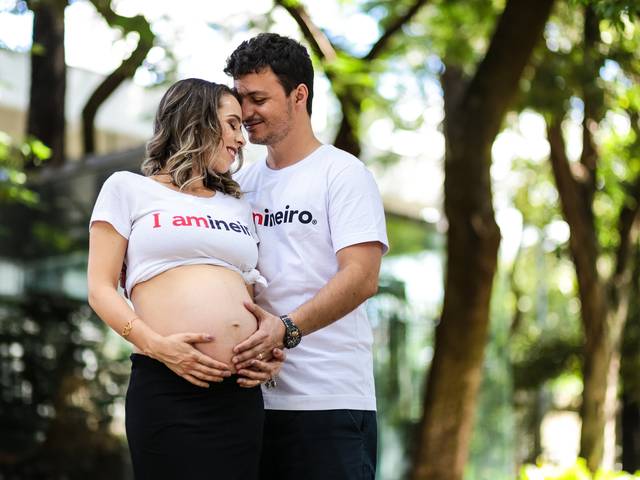 Gestante de Maria Teresa e Vinícius