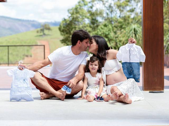 Gestante de Monalise e Serginho