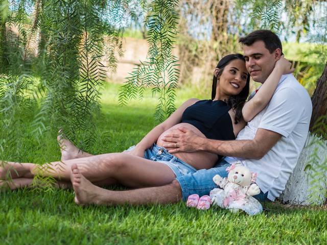 Gestante de Angélica e Junior