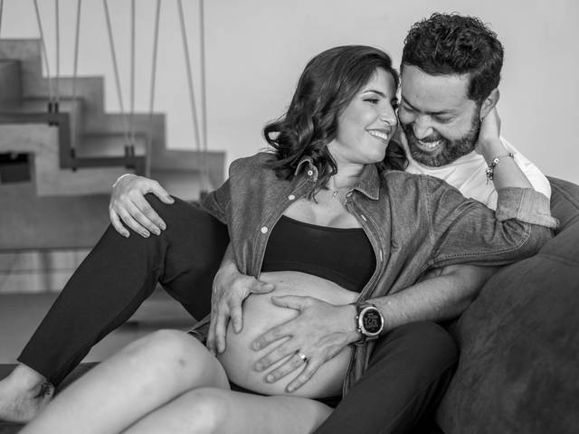 Gestante de Ana Maria e Marcelo