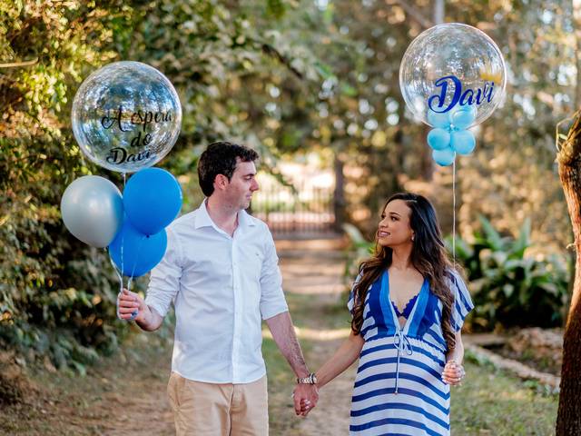 Gestante de Thereza e Rafael