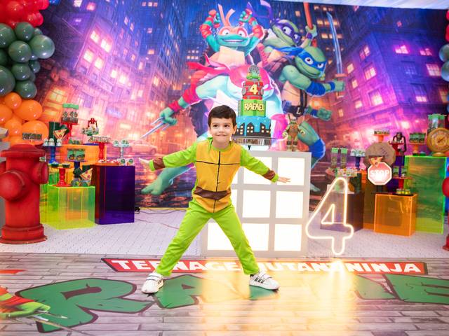 Festas Infantis de Rafinha fez 4