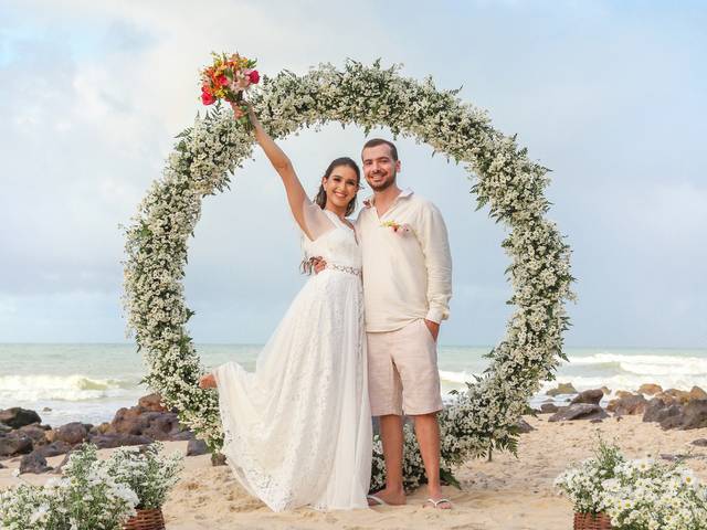 Casamentos de Casamento | Bethânia e Alexandre | Pipa