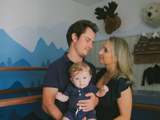 ENSAIO FAMÍLIA de Ensaio família em casa