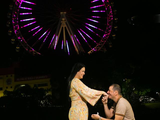 ENSAIO CASAL (pré-casamento) de PEDIDO DE CASAMENTO NA RODA GIGANTE DE BALNEÁRIO CAMBORIÚ