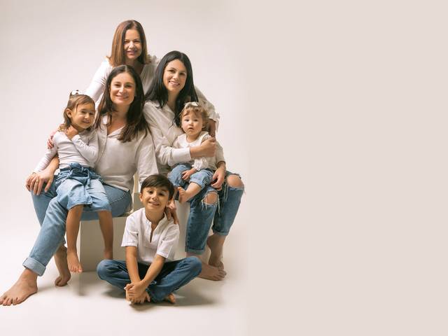 ENSAIO FAMÍLIA de Ensaio de família em estúdio
