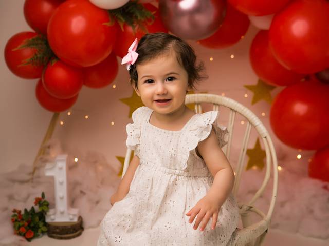 ENSAIO INFANTIL de Ensaio Smash the Cake/fruit em Balneário Camboriú – Fotos para o Primeiro Aniversário