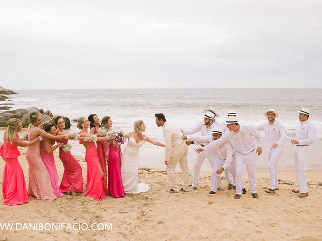 CASAMENTO de Casamento na praia Anne & Fabio