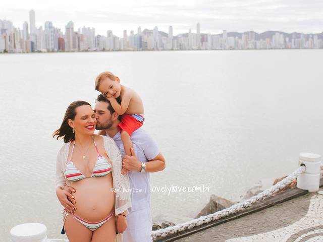 ENSAIO GRÁVIDA EXTERNO de Ensaio gestante Barra Sul Balneário Camboriú