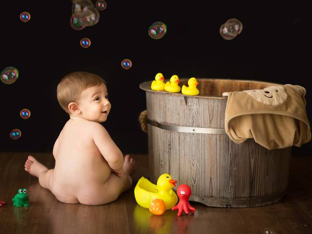 Bebês de João Miguel, 9 meses