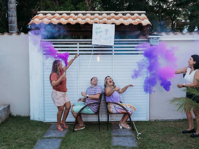 Ensaio de Família de É menino ou menina? 