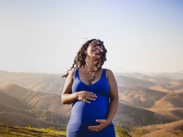 Gestante de Ensaio de Gestante - Estéffany a espera de Heitor