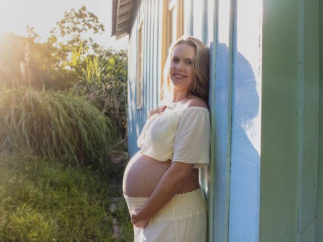 Gestante de Ensaio Gestante - Valeria - A espera de Lucas