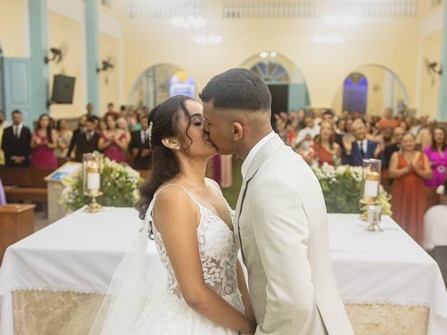 Casamento de Fotografia de Casamento Afetivo Victoria e Hiago | Paróquia Nossa Senhora das Graças em Mantena - MG 