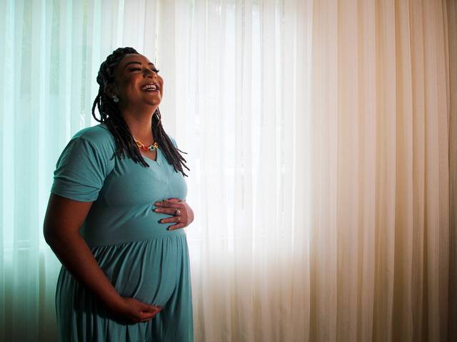 Gestante de Ensaio de Gestante - Silvana - Parte 01