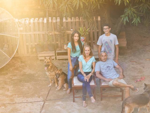 Família de Ensaio de Família - Nivia, Ronivon, Victoria e Victor