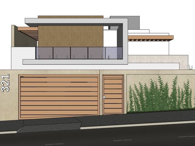 ARQUITETÔNICO RESIDENCIAL de RESIDÊNCIA LW | PROPOSTA 1