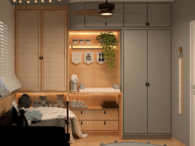 INTERIORES RESIDENCIAL de QUARTO GK