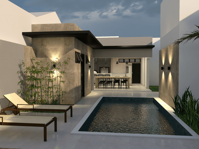 ARQUITETÔNICO RESIDENCIAL de ÁREA DE LAZER - R&R