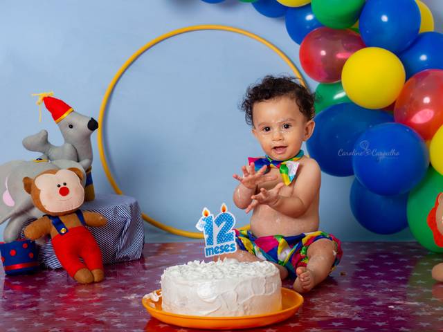 Smash The Cake  de Bruno - 1 ano 