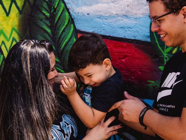 Família de Lucas, Mayara e Dudu