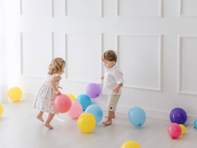 Infantil de Theo e Cloe - Ensaio de 2 anos!