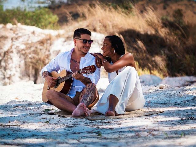 Casal de Júlia e Caio