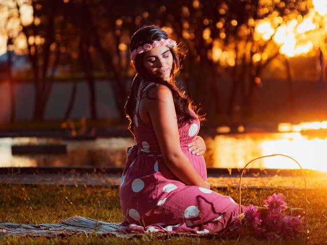 Gestante de Ensaio gestante - Grazielle