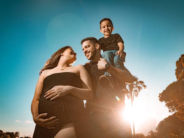 Gestante de Ensaio Gestante - Thaysa