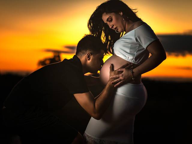 Gestante de Ensaio Gestante - Giovanna