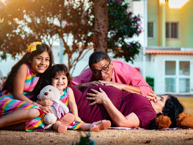 Gestante de Ensaio Gestante - Sirley