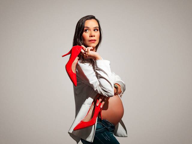 Gestante de Ensaio Gestante - Liliane