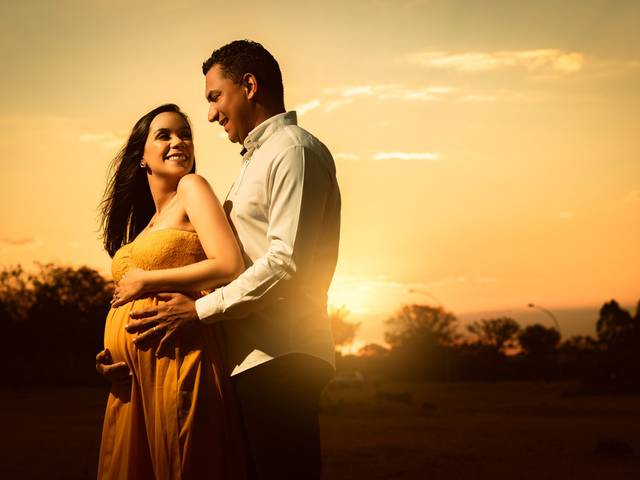 Gestante de Ensaio Gestante - Liliane