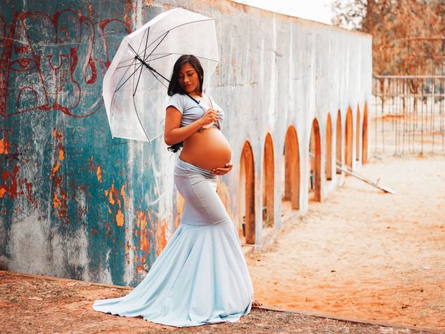 Gestante de Ensaio Gestante - Dani