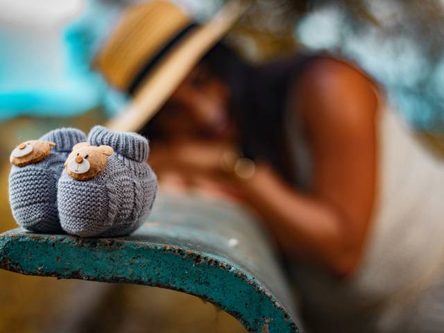 Gestante de Ensaio Gestante - Beatriz