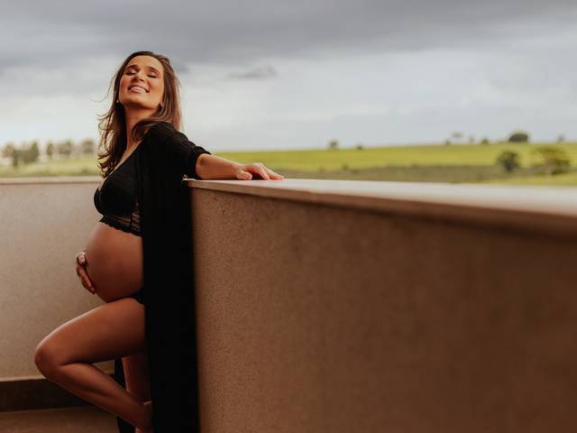 Gestante de A espera da Mariah