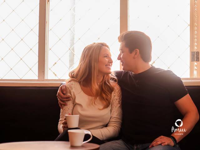 Casal de Luana e Gustavo