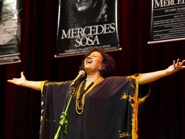 Show de Indiana Nomma  - Show tributo a Mercedes Sosa