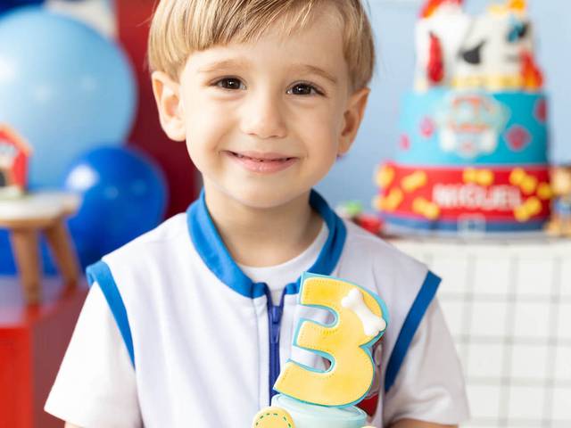 Aniversário Infantil de Miguel 3 anos - Patrulha Canina