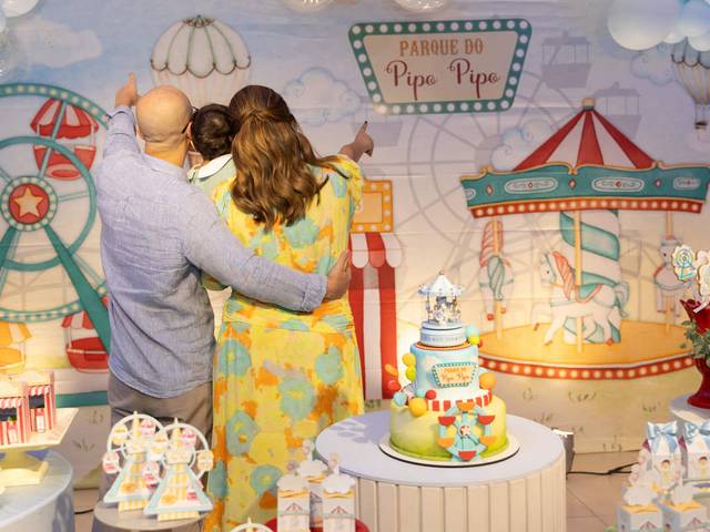 Aniversário Infantil de Thiago 1 ano - Parque do Pipo Pipo - Le Paradis