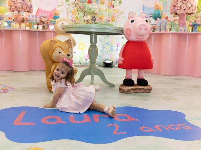 Aniversário Infantil de Laura 2 anos - Jardim da Peppa