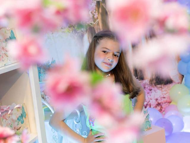 Aniversário Infantil de Angelina e o Jardim das Borboletas