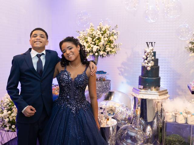 Festas de Mariana e Gabriel 15 anos