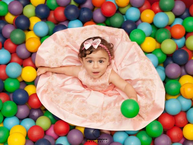 Aniversário Infantil de Aniversário 1 ano Luiza